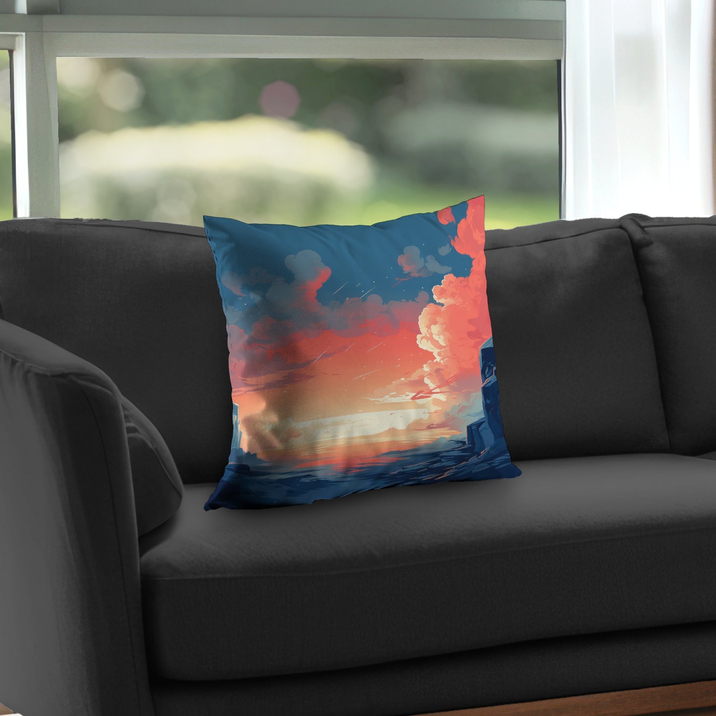 Inspiration White Poly Twill Throw Pillow - Home Decor Insert