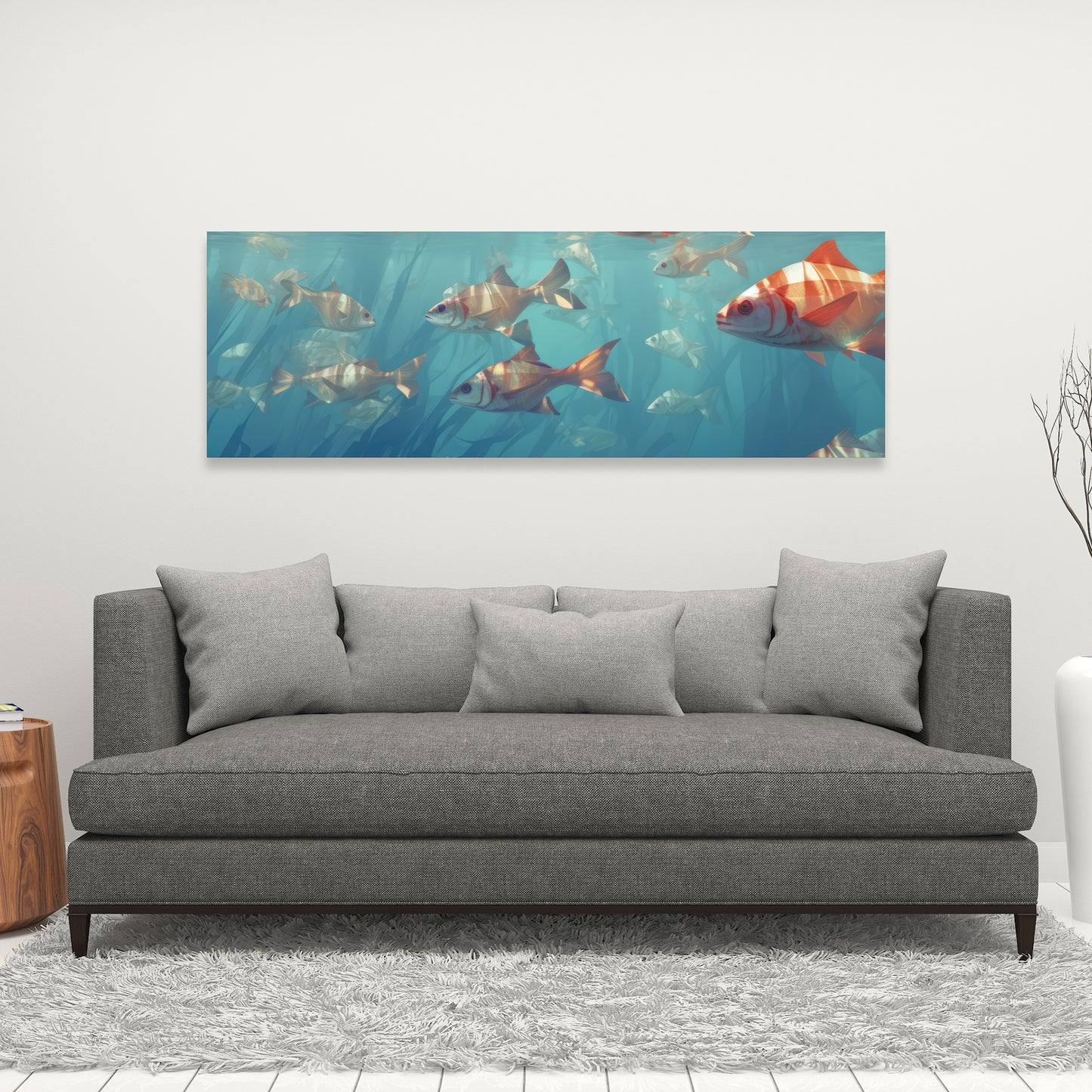 Surface tension - 32"x32" Canvas