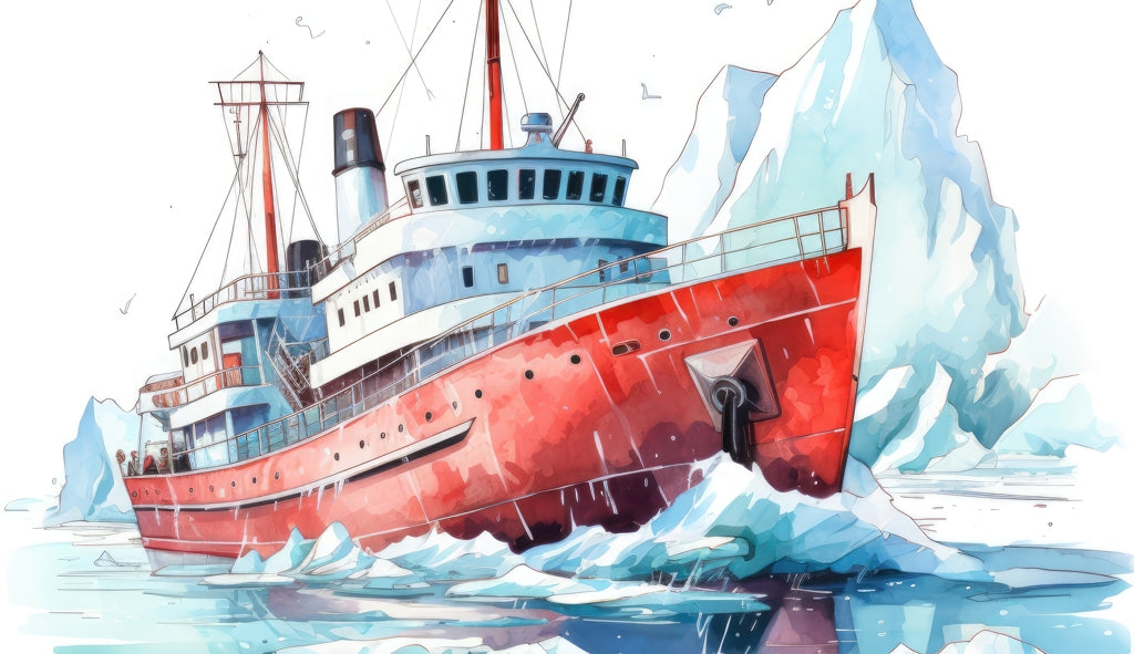 Breaking the ice - Tablecloth