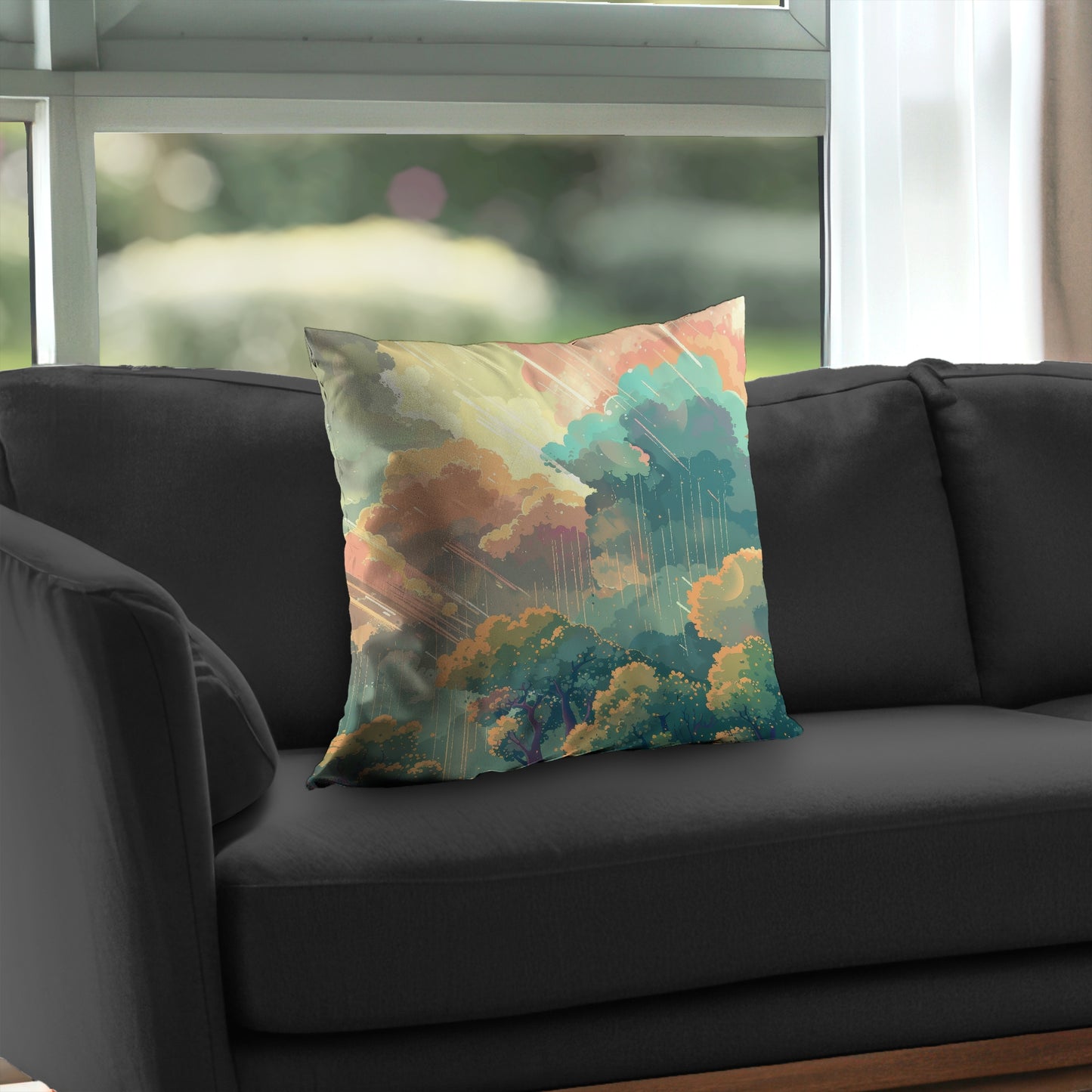 Crystal winds - Throw Pillow