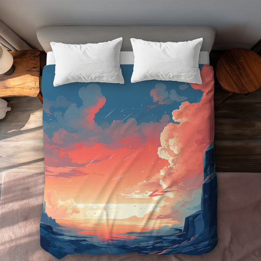 Inspiration Blue Duvet Cover | Elegant Home Decor Accent