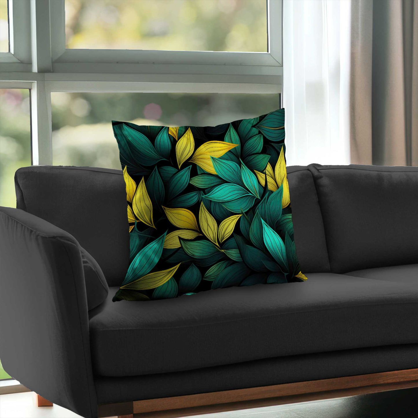 Potent Aroma Poly Twill Throw Pillow | Home Decor Accent