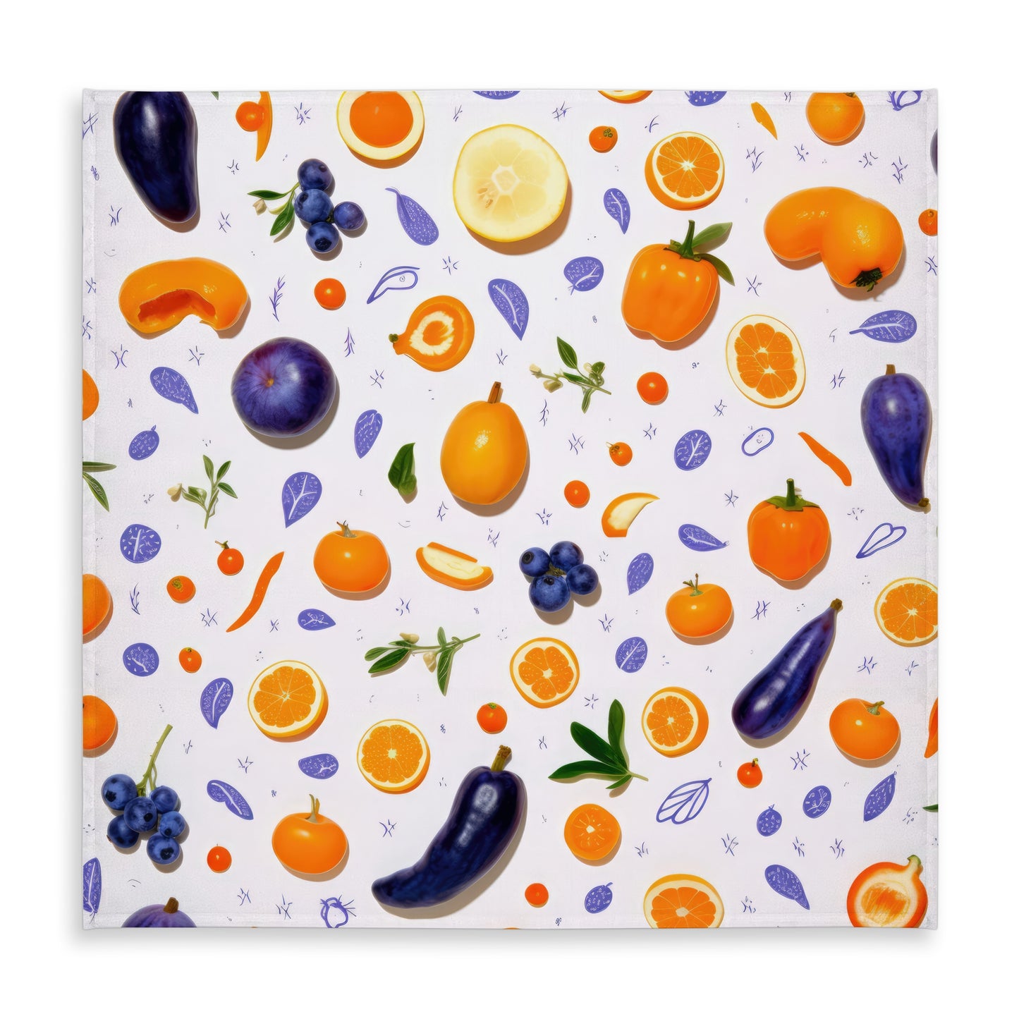 Orange and purple - Tablecloth