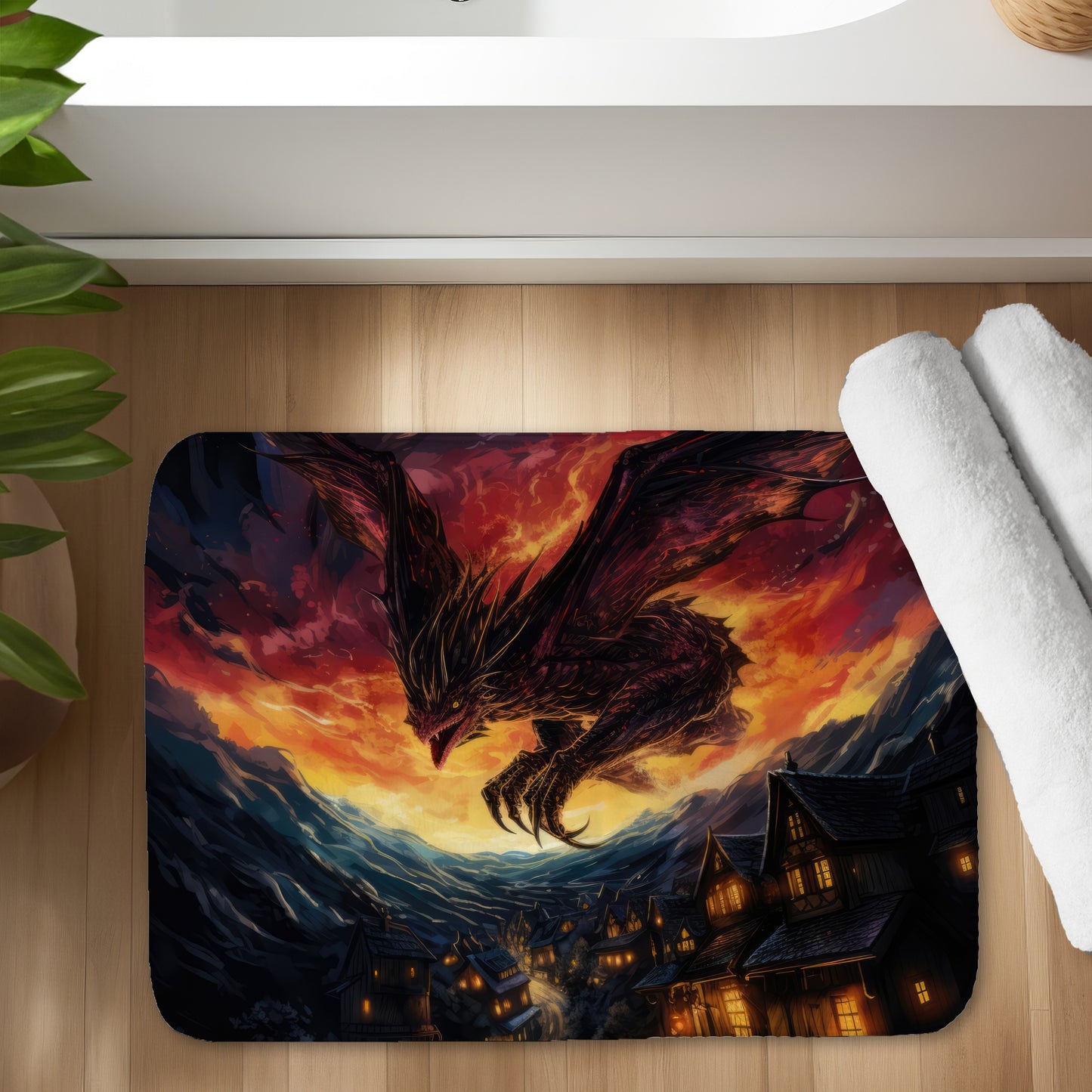 Back for revenge - 17"x24" Bath mat