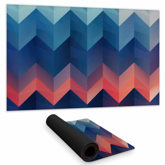 Heat Waves Gaming Mat | Stylish Home Decor for Gamers