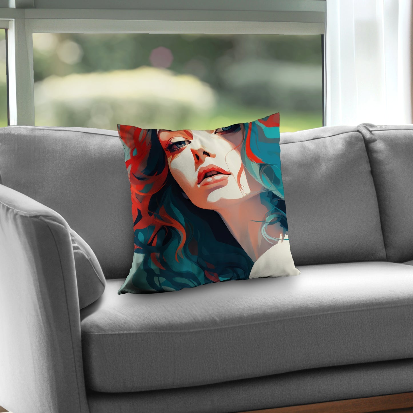 Dangerous lips - Throw Pillow