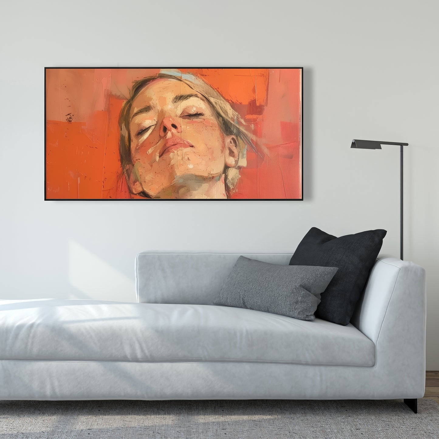Relief - 24"x24" Framed canvas