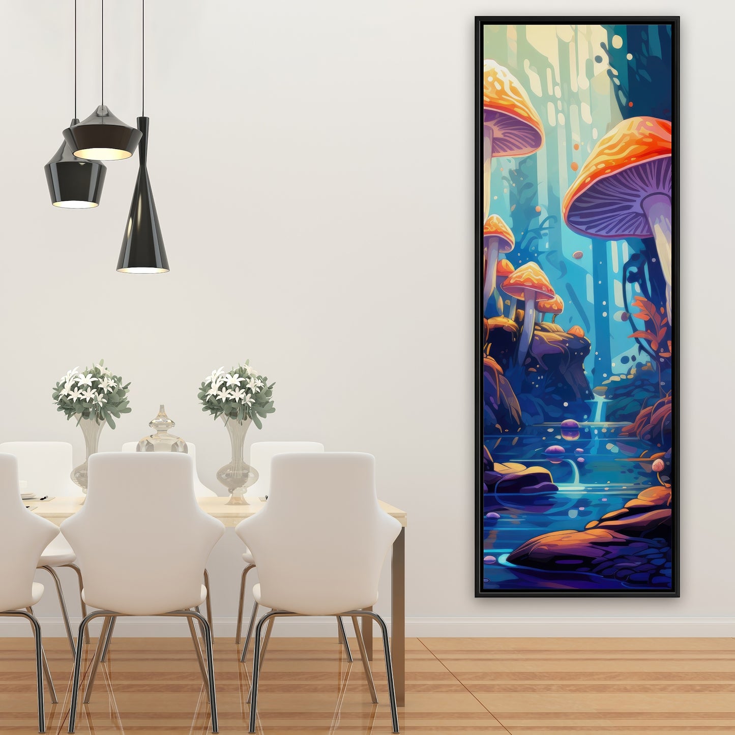 Take a look at that - 36"x36" Framed canvas