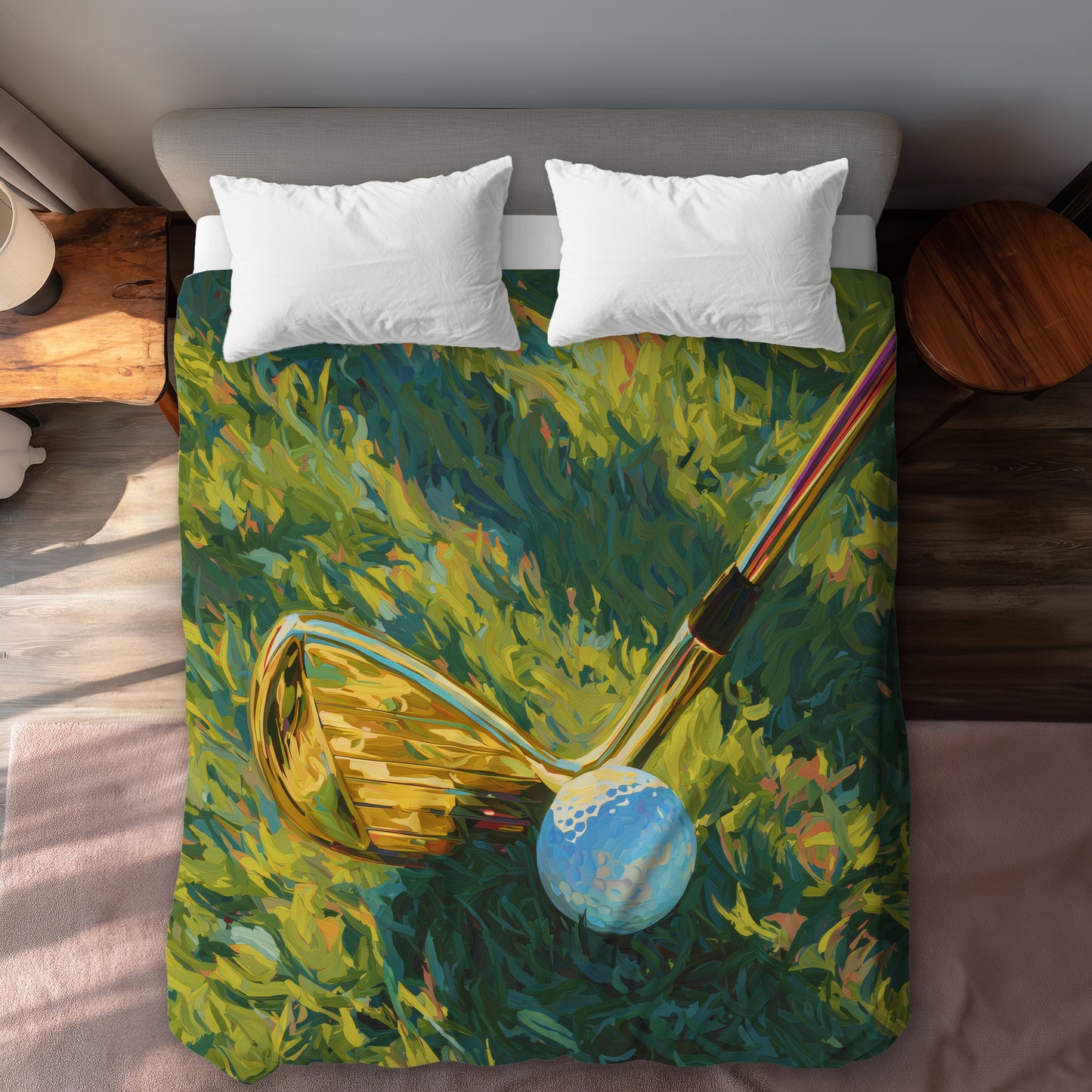 Golden Club Summer Object Duvet Cover | Home Decor Essentials