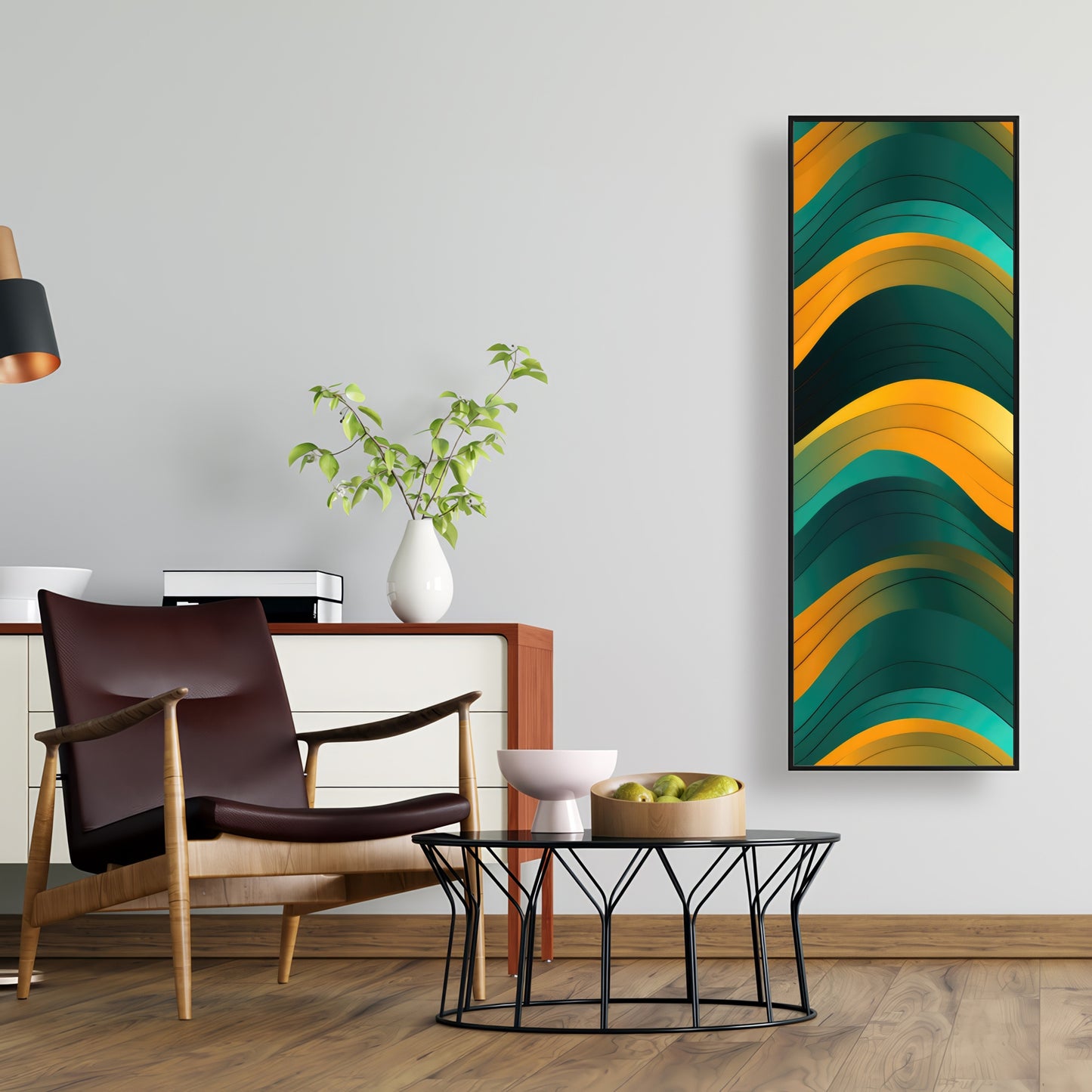 Voluptuous - Framed Canvas - Print on demand