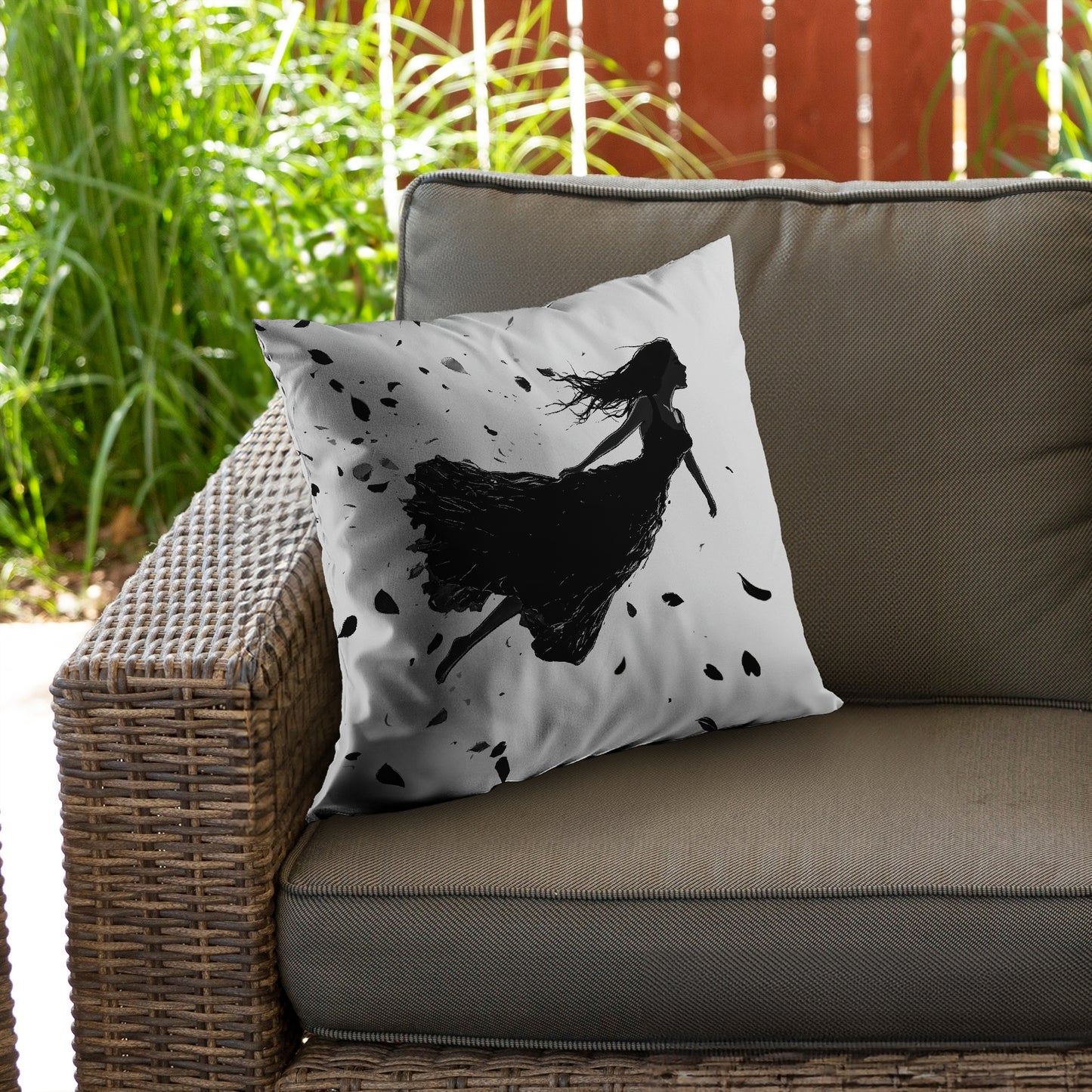 Floating - Throw Pillow
