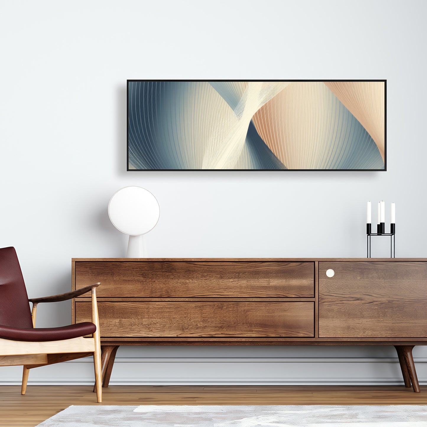 Heavenly threads - 36"x36" Framed canvas
