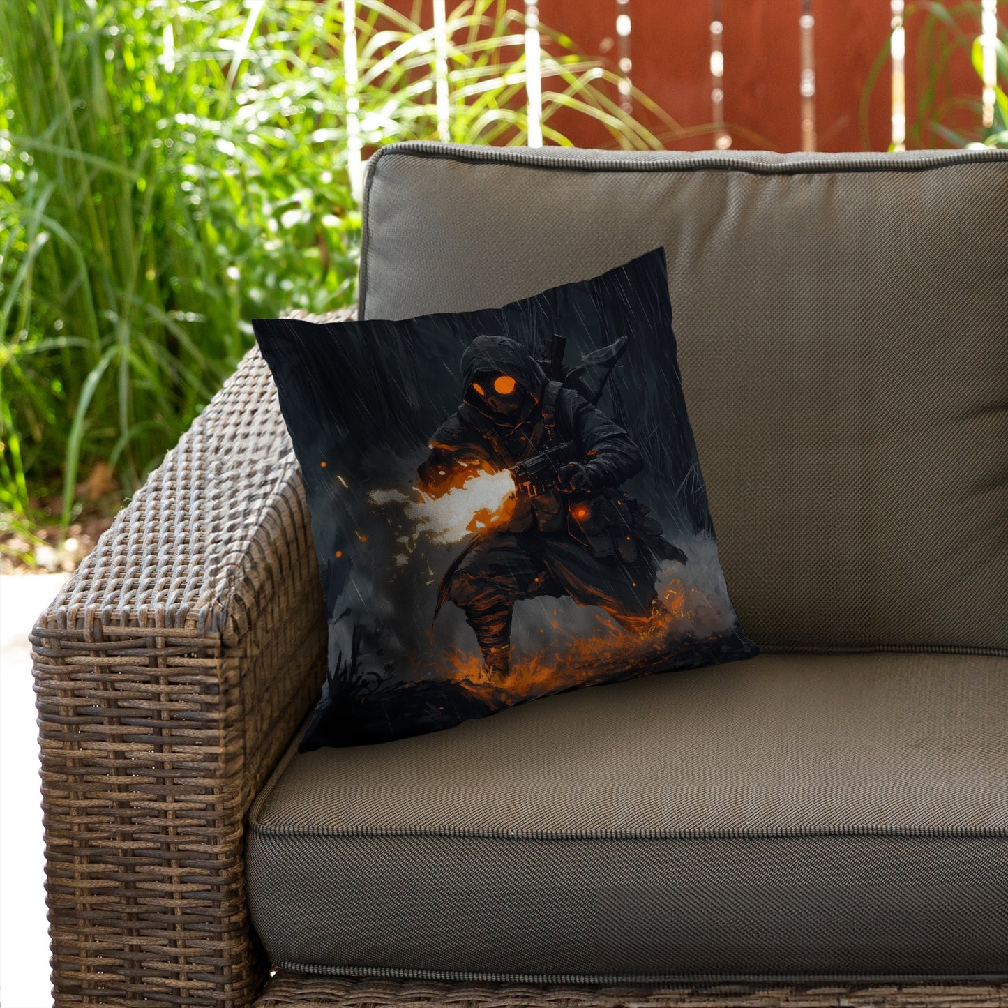 Scorch - Throw Pillow