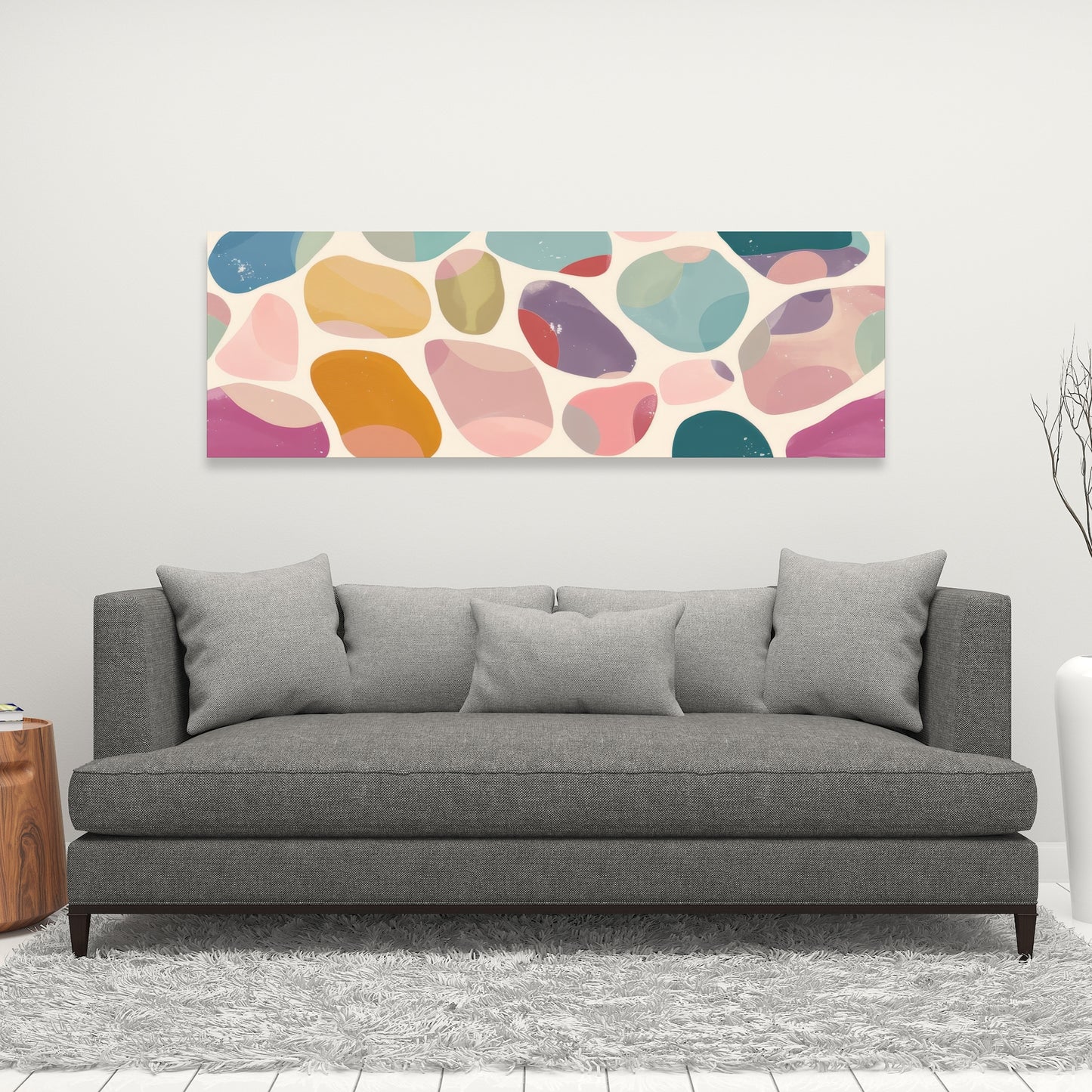 Dots and bops - 32"x32" Canvas