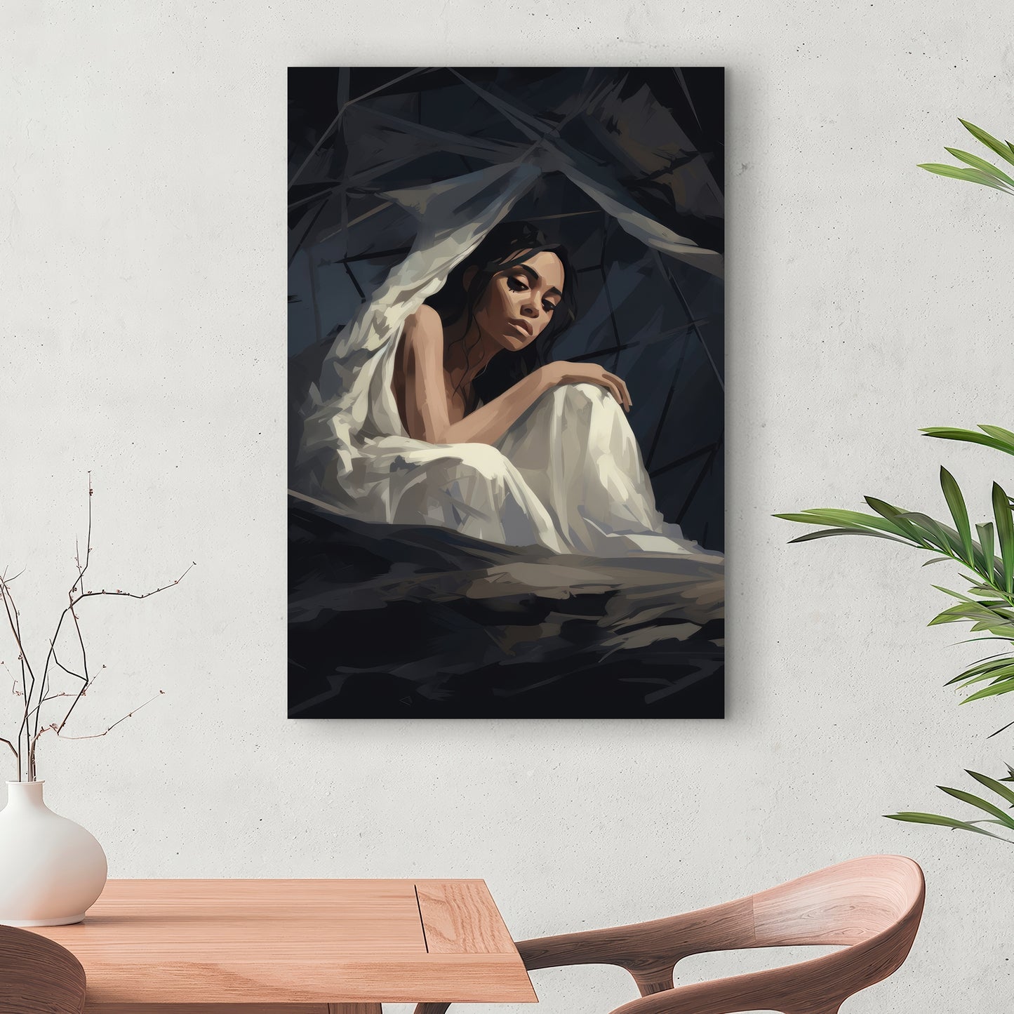 Cocooned - 32"x32" Canvas