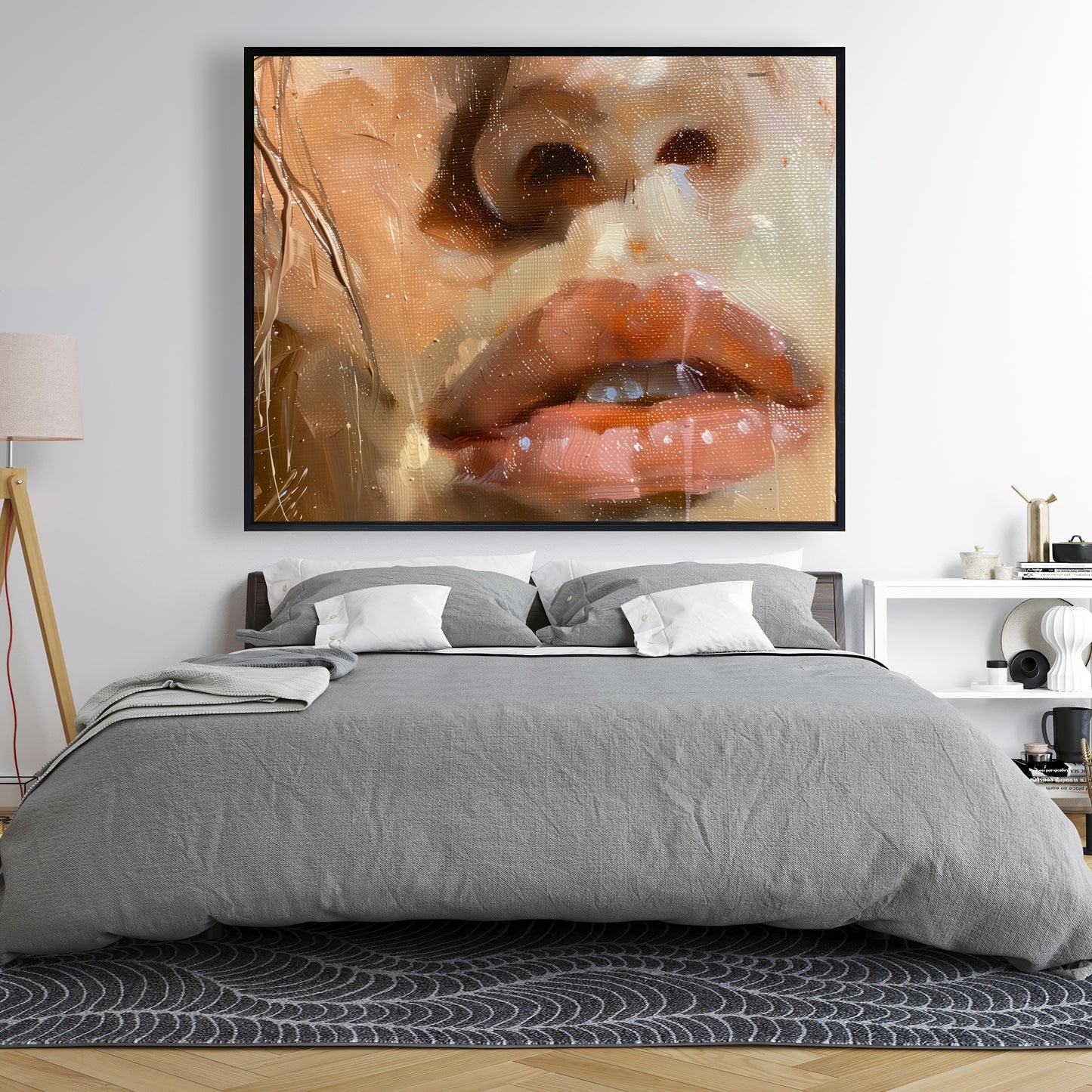 Lust - 24"x24" Framed canvas