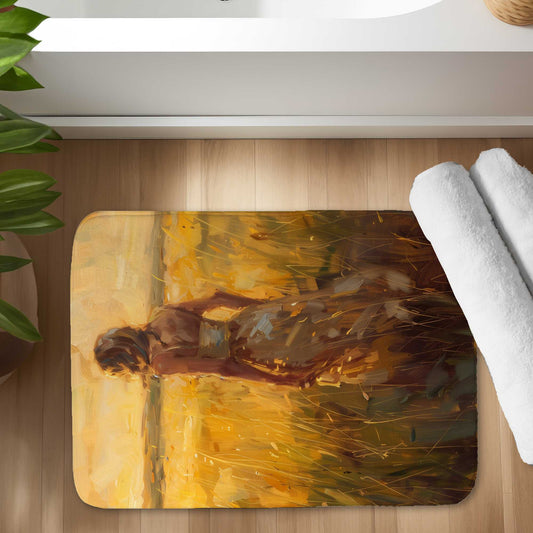 Exploring Bath Mat | Stylish Home Decor Rug for Bathroom