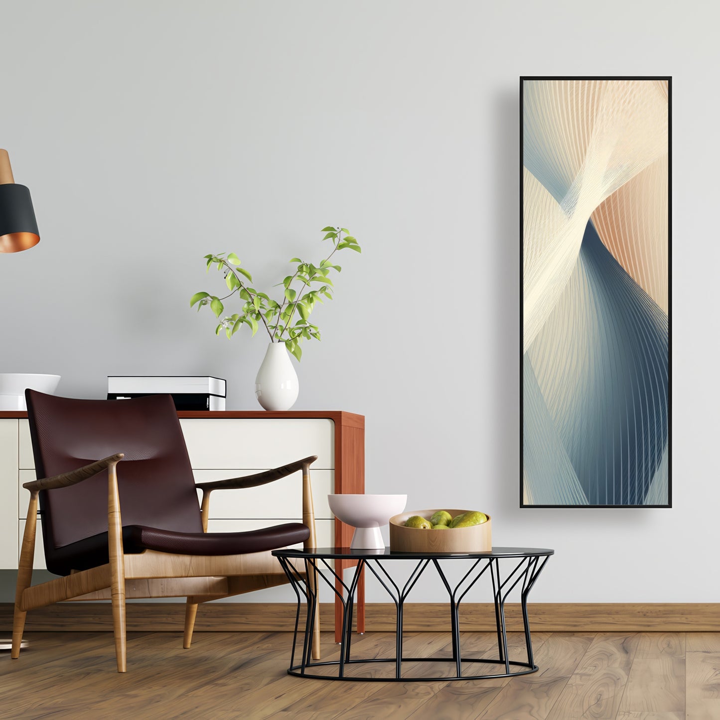 Heavenly threads - 36"x36" Framed canvas