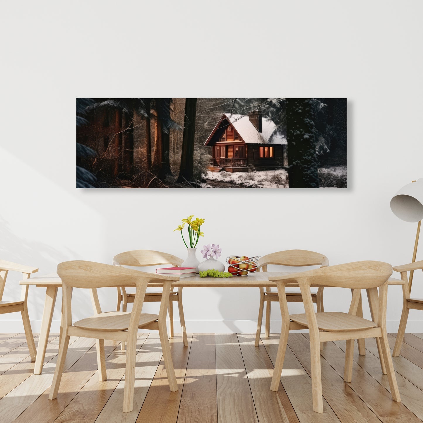 By the river - 32"x32" Canvas