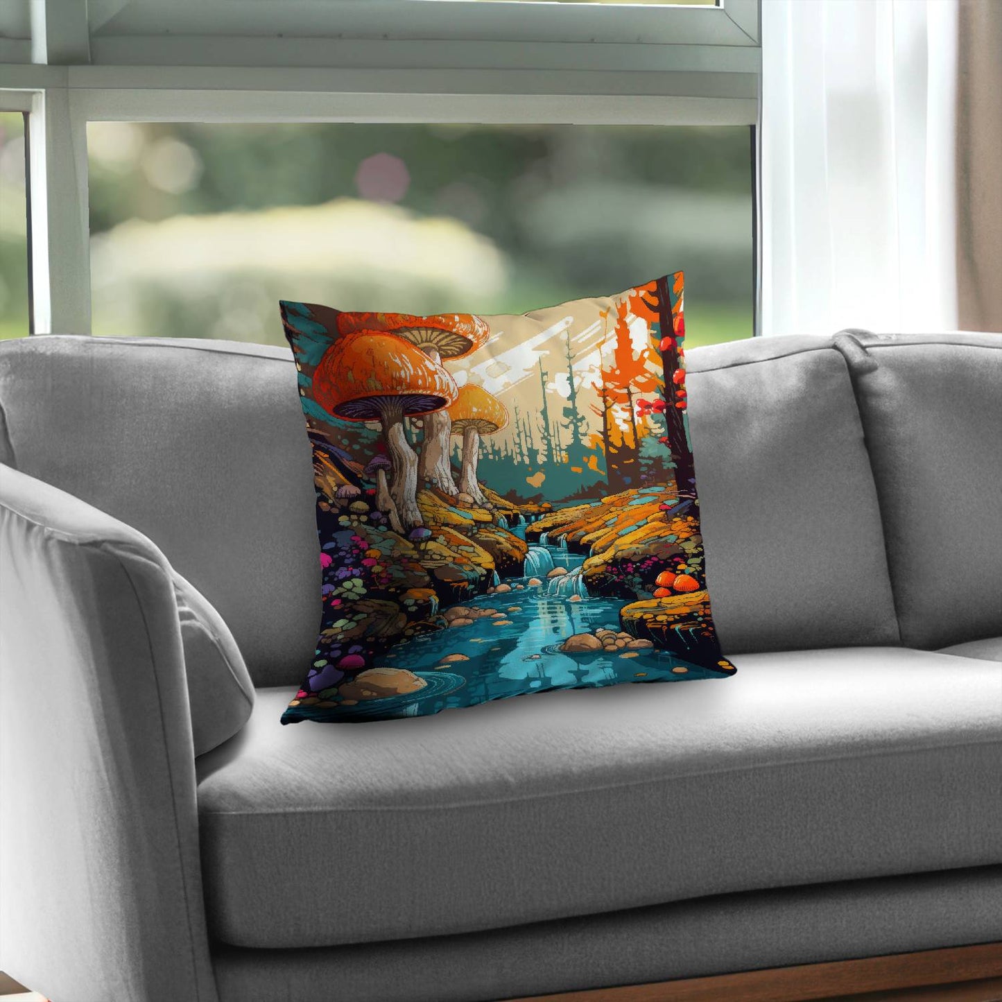 Wisdom inbound Orange Poly Twill Throw Pillow Insert | Home Decor