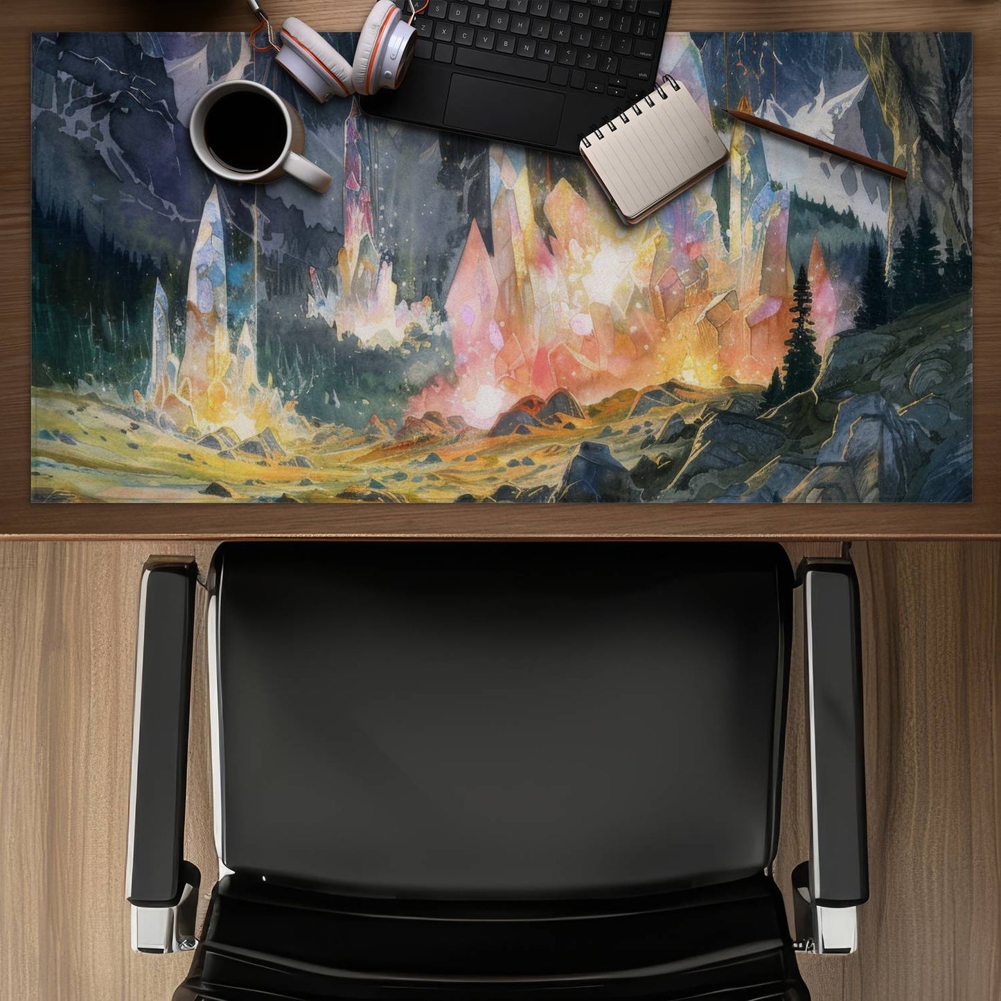 Growing strong - Desk Mat