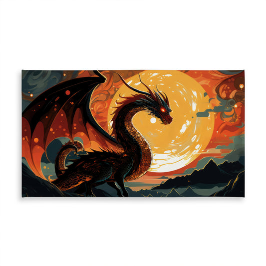 Imminent Destruction Gray Indoor Outdoor Tablecloth | Home Decor