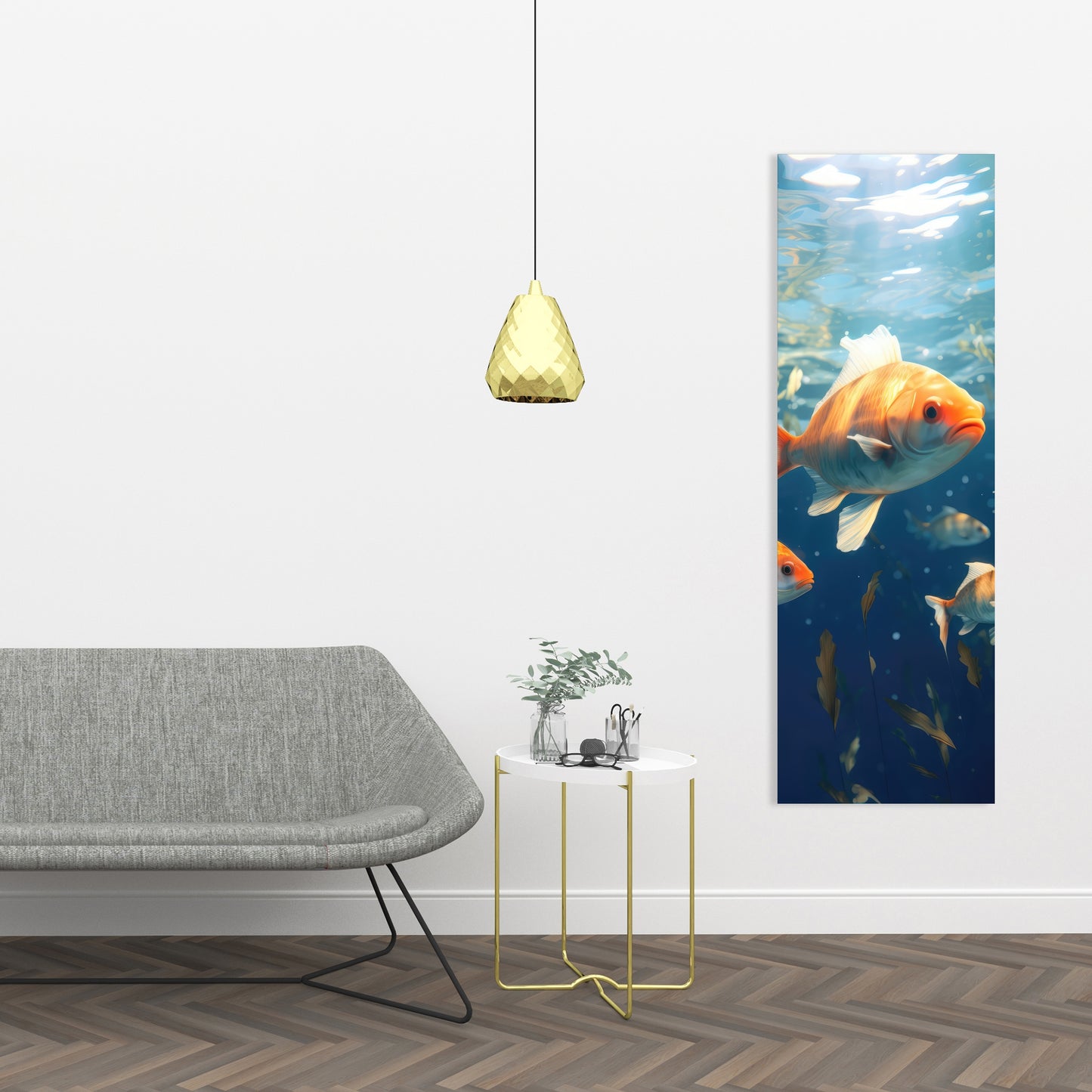 Free flow - 32"x32" Canvas