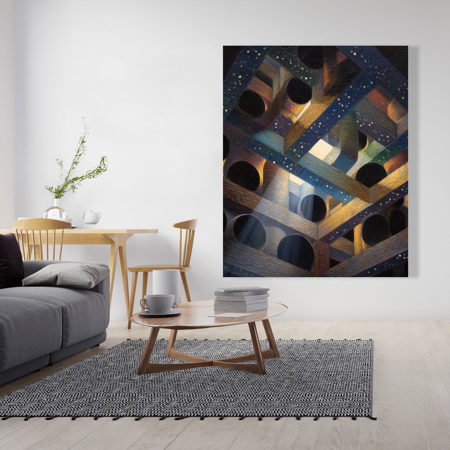 Pipe dream - 24"x24" Canvas