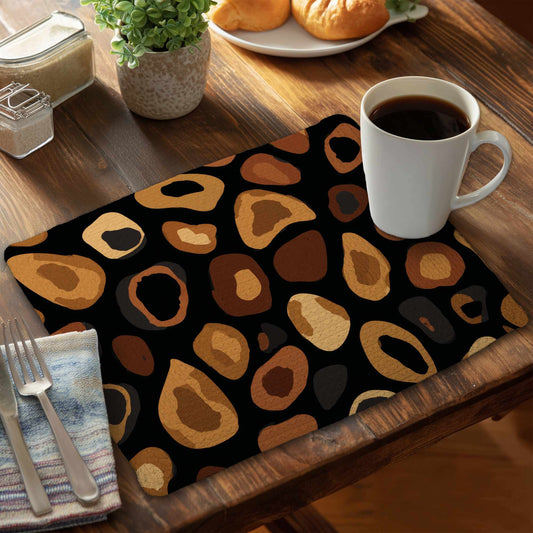 Wild Earth Spots Braided Placemat for Stylish Home Decor