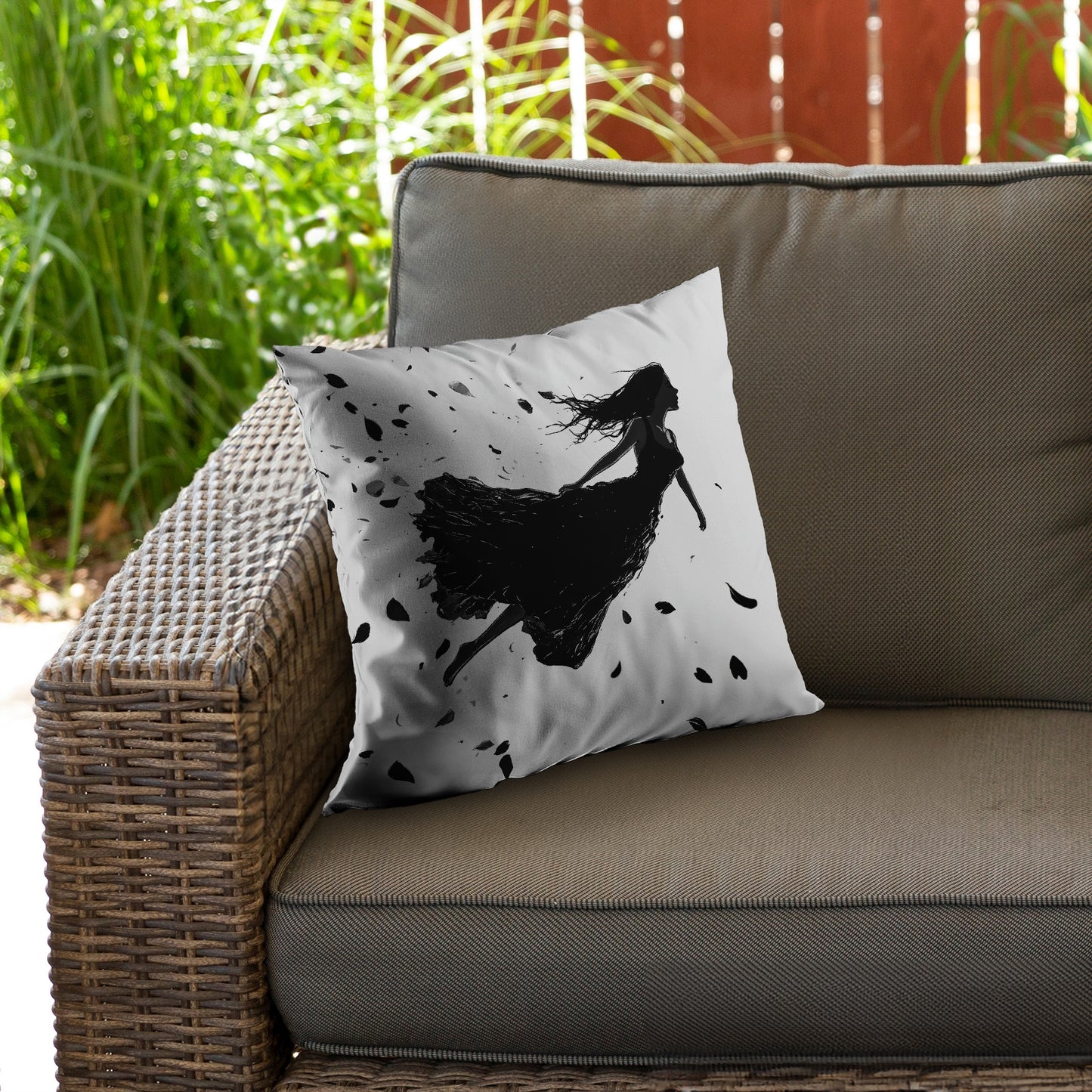 Floating - Throw Pillow