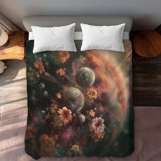 Capturing light - 88"x88" Duvet Cover