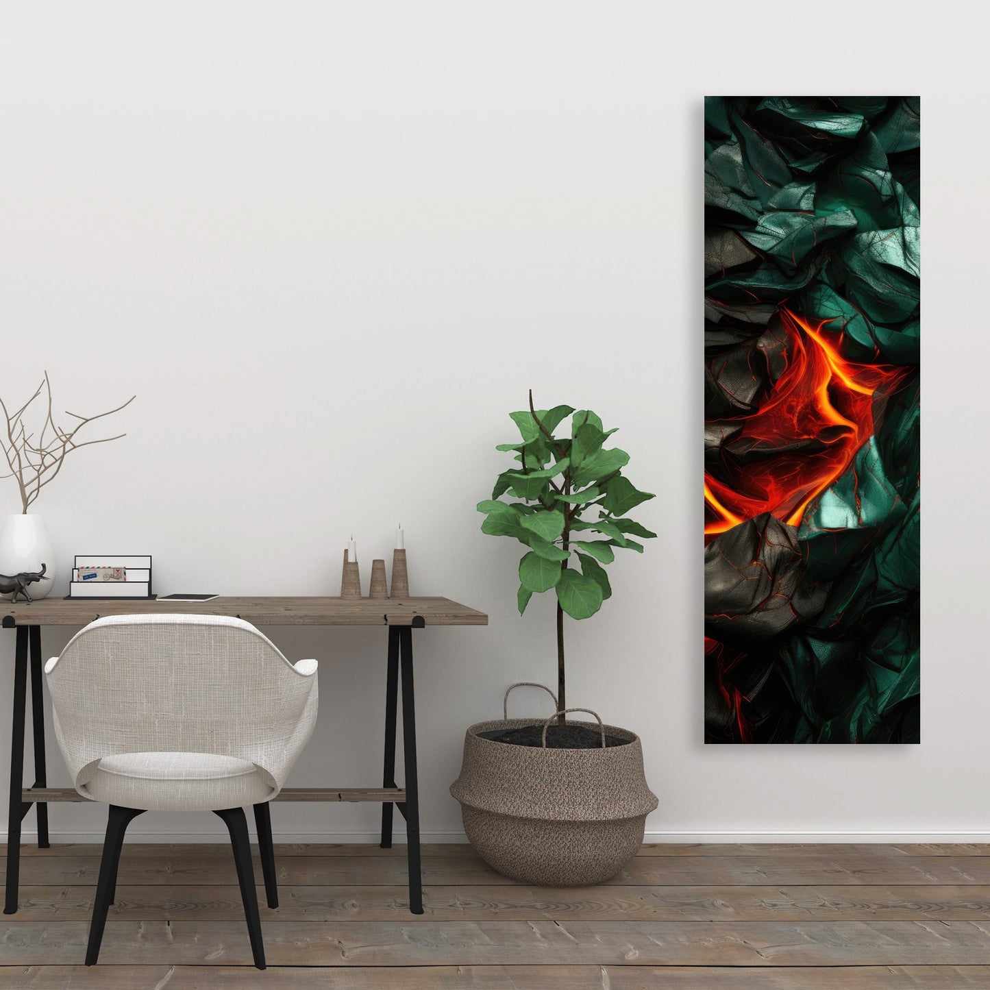 Imminent rupture - 32"x32" Canvas
