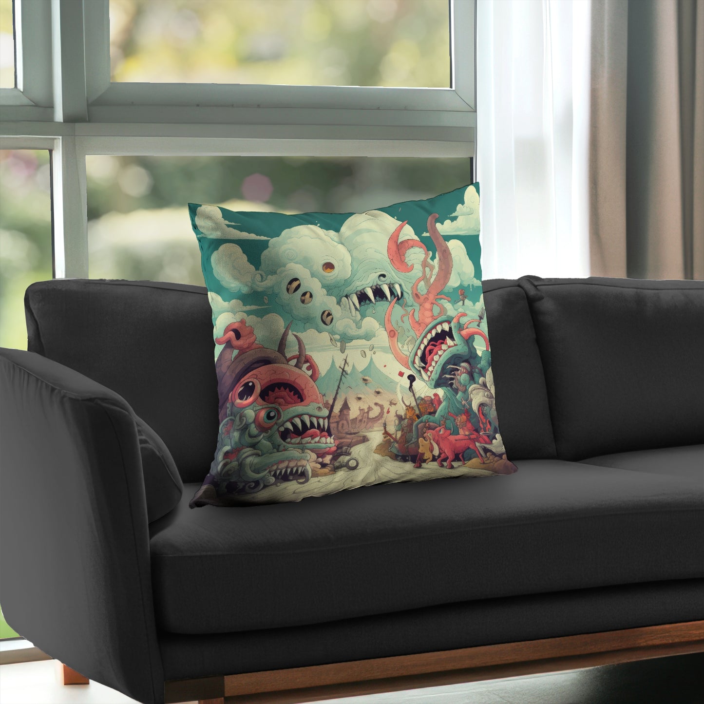 Unimaginable Red Poly Twill Throw Pillow Insert for Home Decor