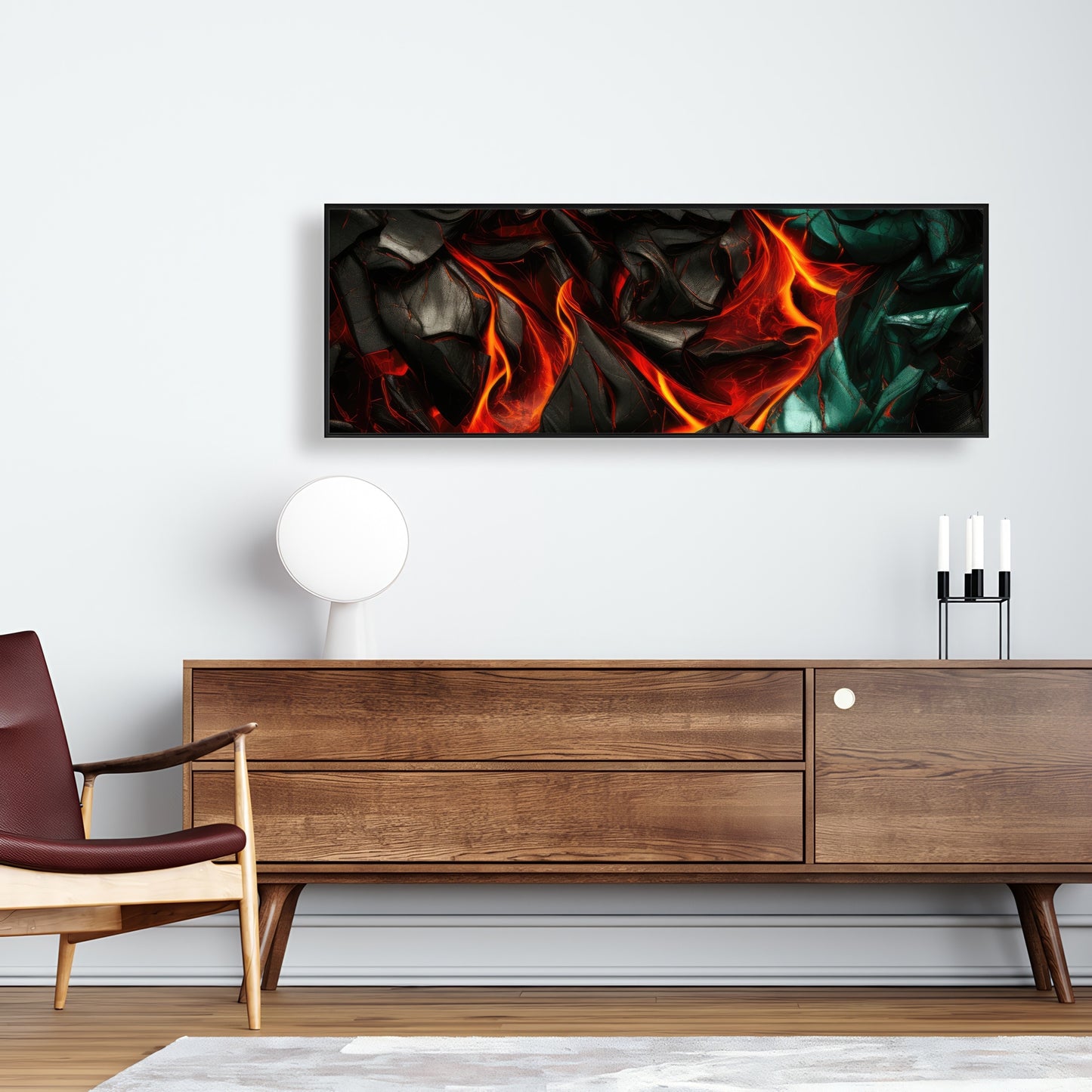 Imminent rupture - 36"x36" Framed canvas