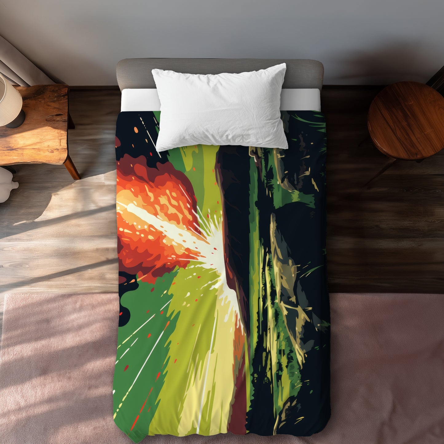 The Crash Black Duvet Cover for Elegant Home Decor | Stylish
