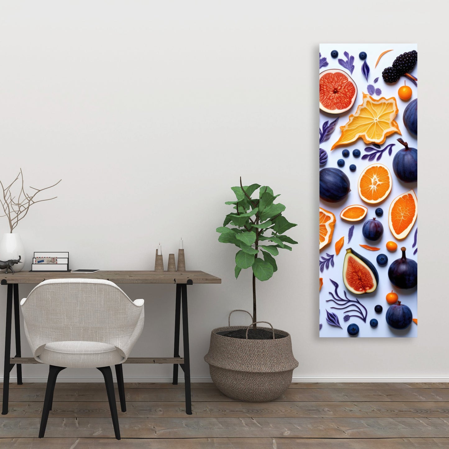 Fruity skins - 32"x32" Canvas