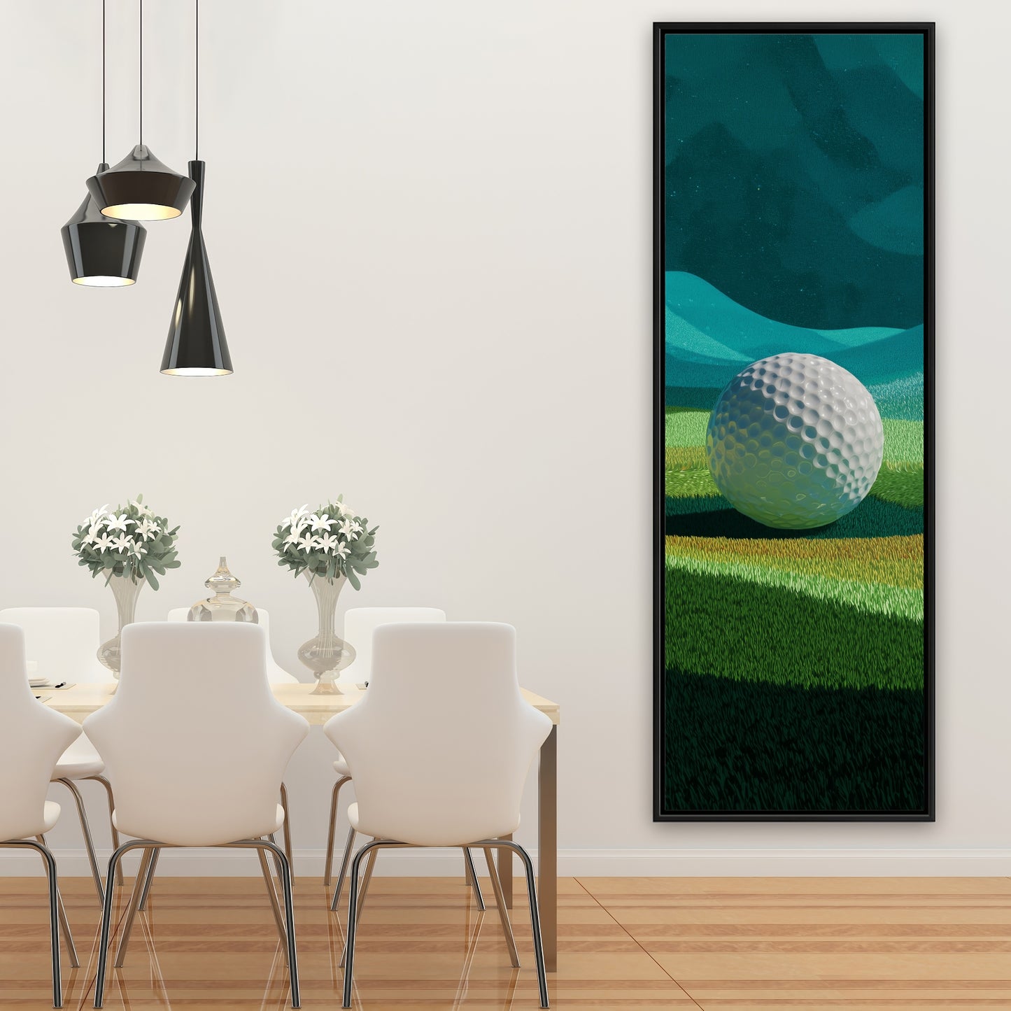 Landing Office Object Framed Canvas for Home Decor | Art