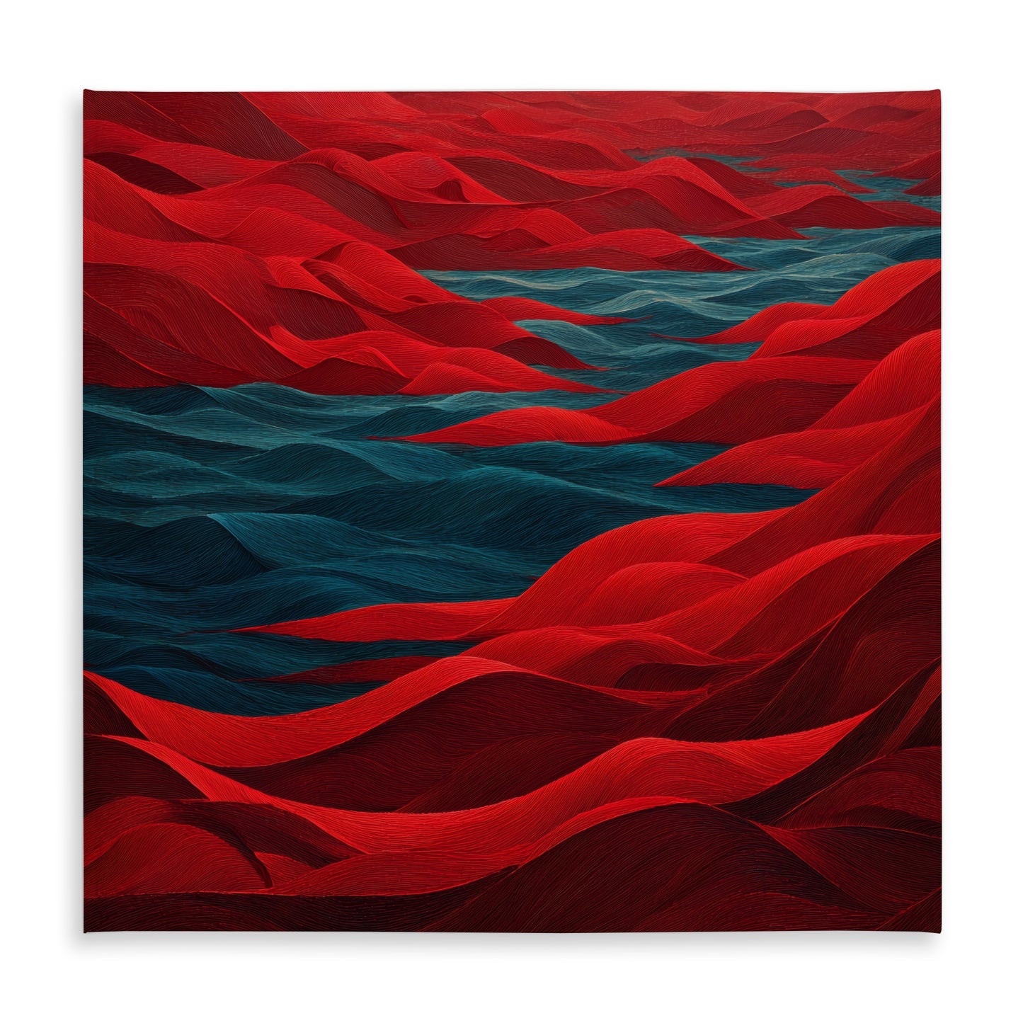 Red Sea Indoor Outdoor Tablecloth | Stylish Home Decor