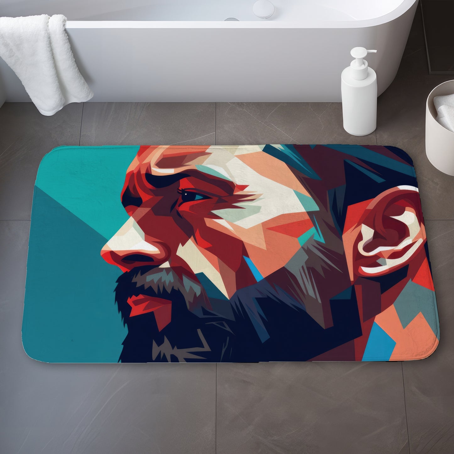 Hopeful - 17"x24" Bath mat