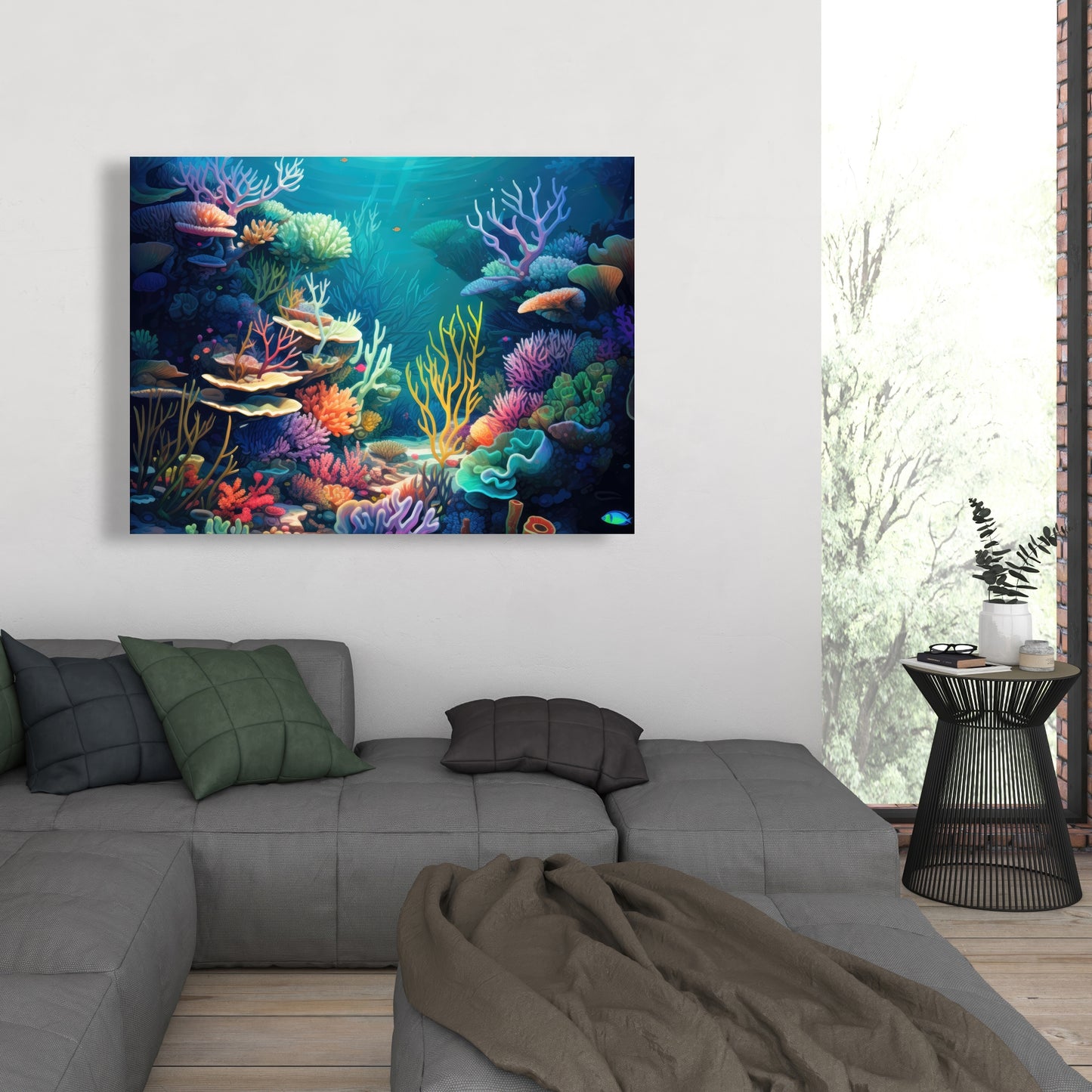 Filled with life - 32"x32" Canvas