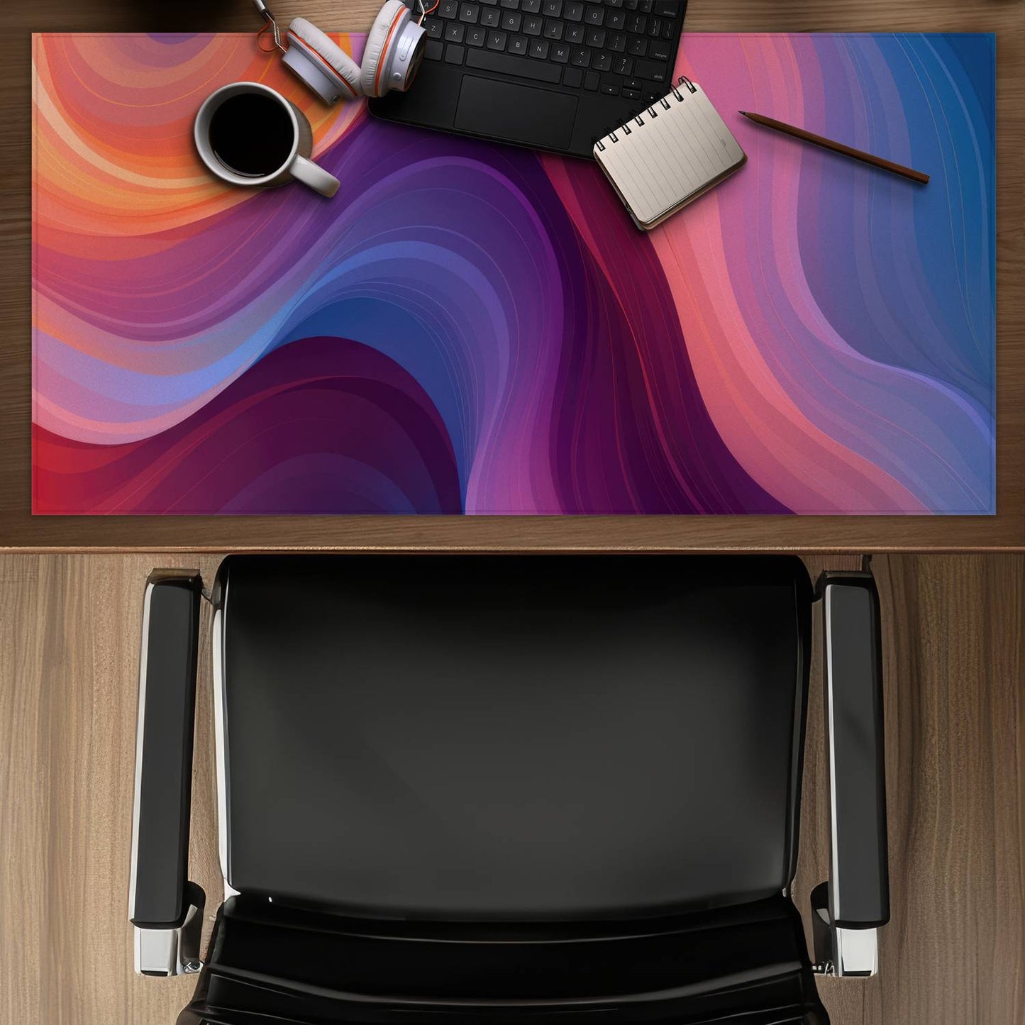 Purple Haze - Blue Gaming Mat for Stylish Home Decor