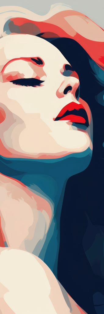 Beauty at its purest - Framed Canvas - Print on demand