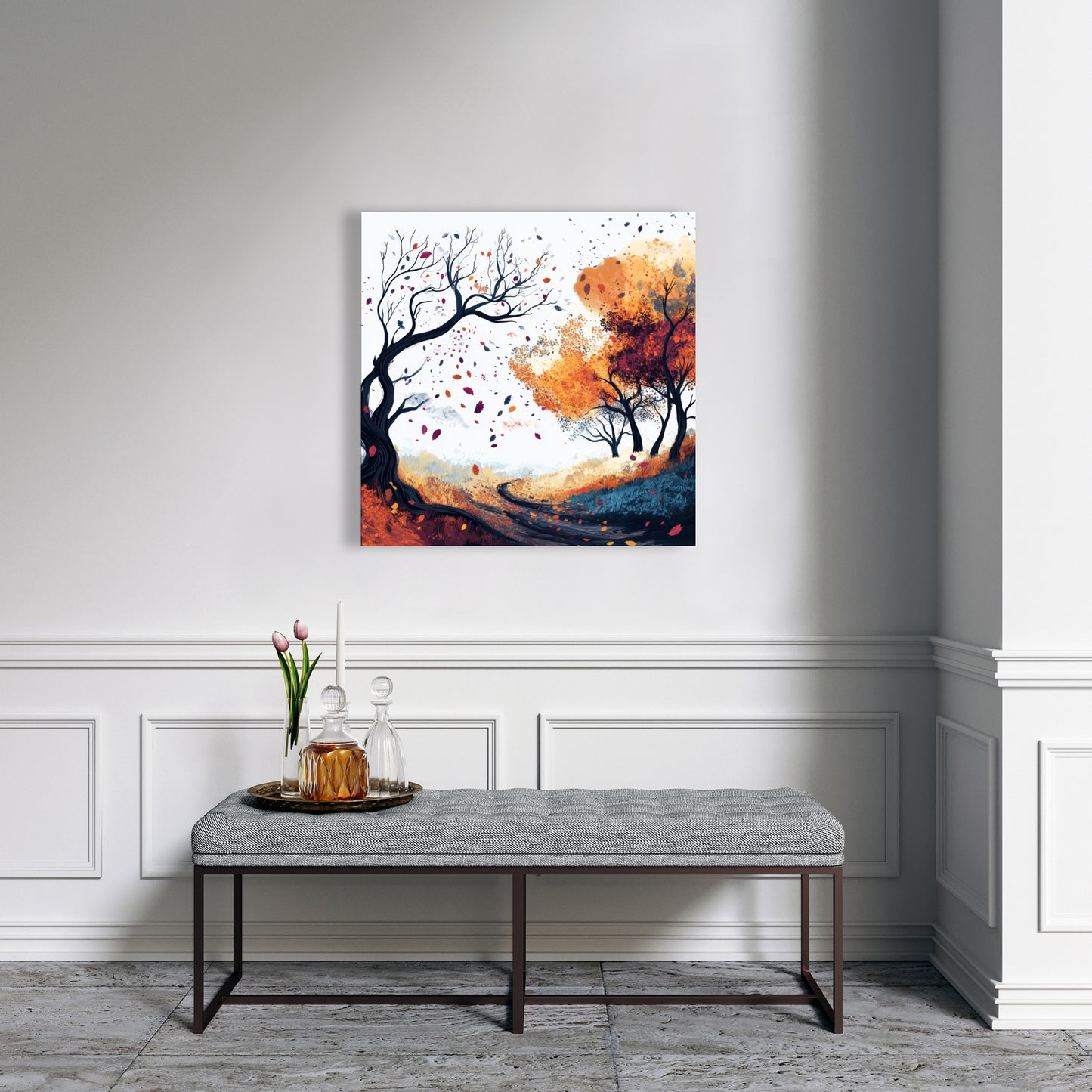 Cool weather - 32"x32" Canvas