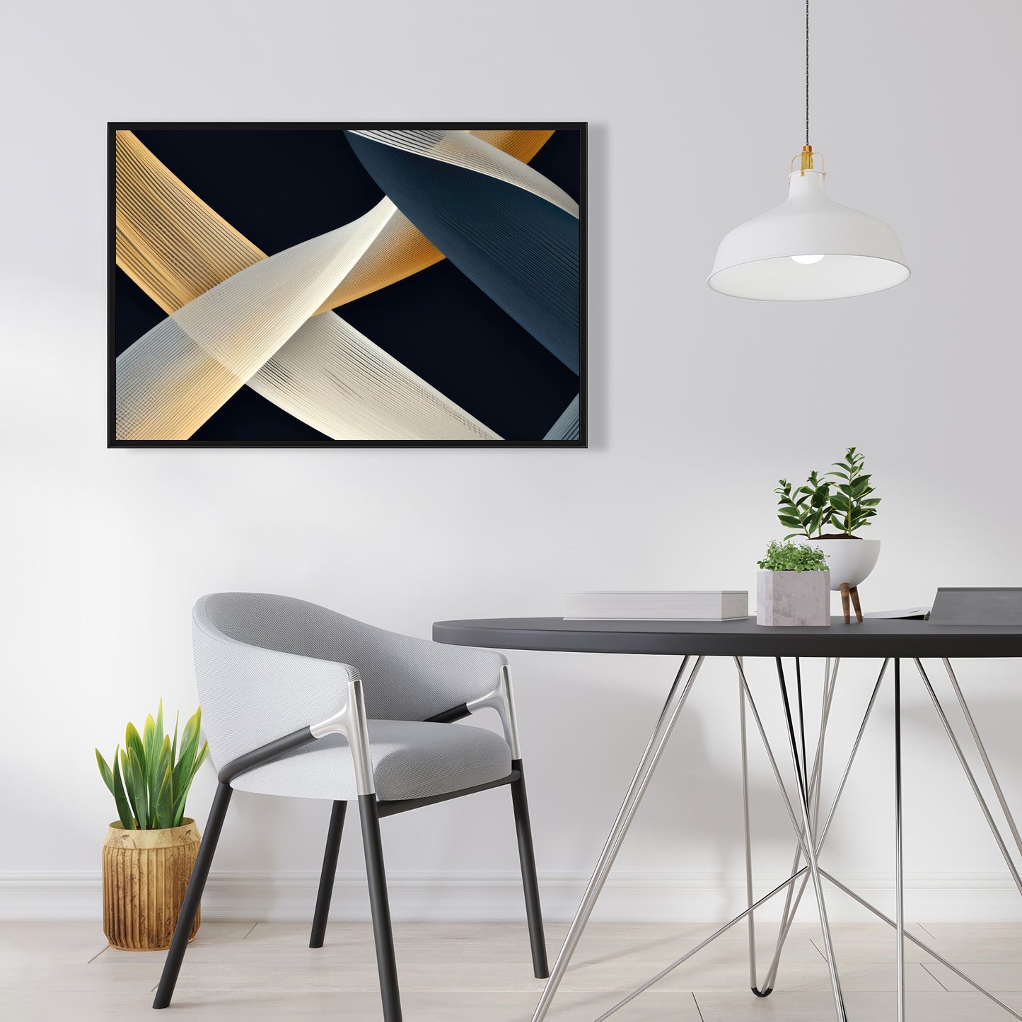 Ropes of destiny - 36"x36" Framed canvas