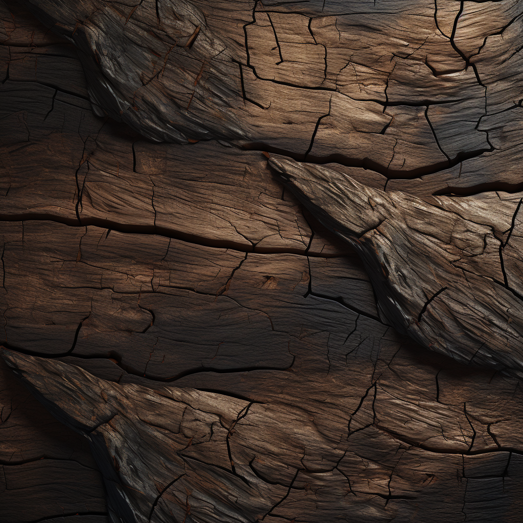 Brown wood - Throw Pillow