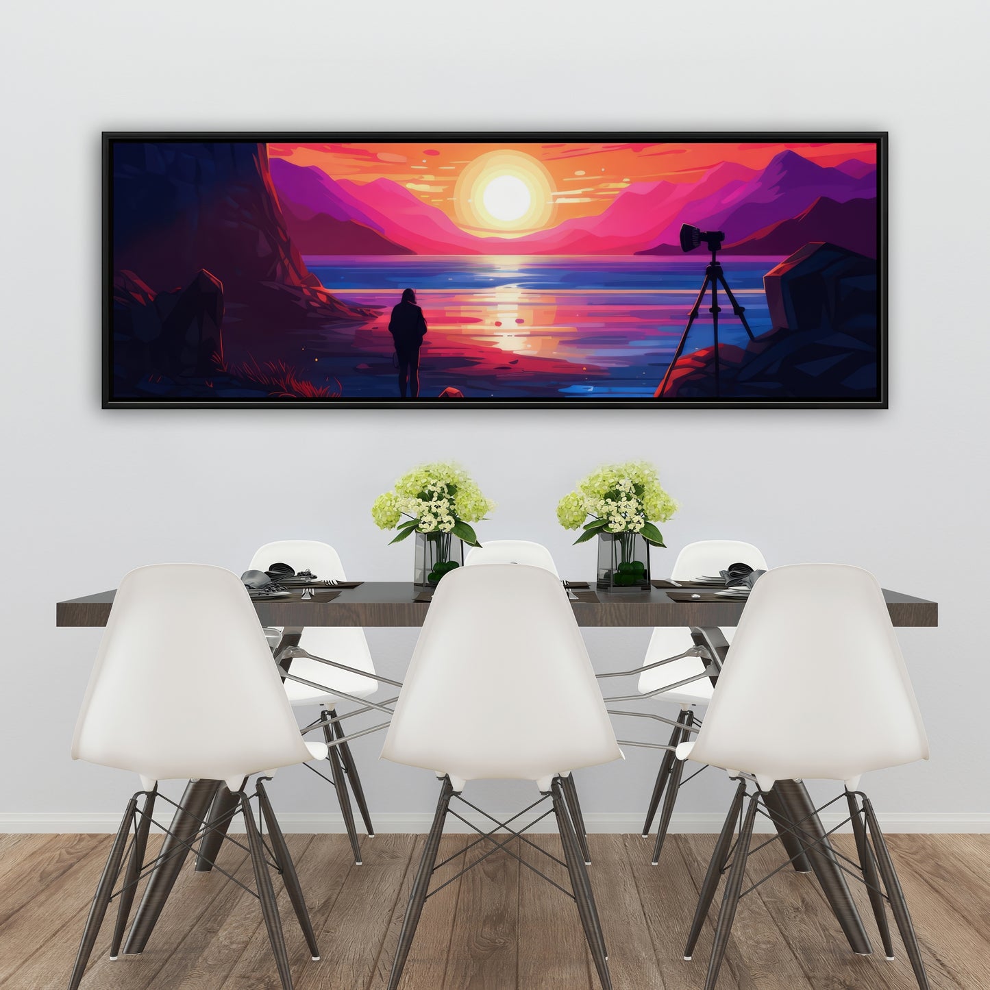 Solitude - 36"x36" Framed canvas