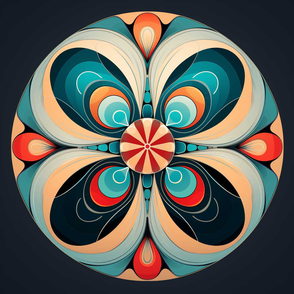 Concentric Orange Duvet Cover | Stylish Home Decor Accent