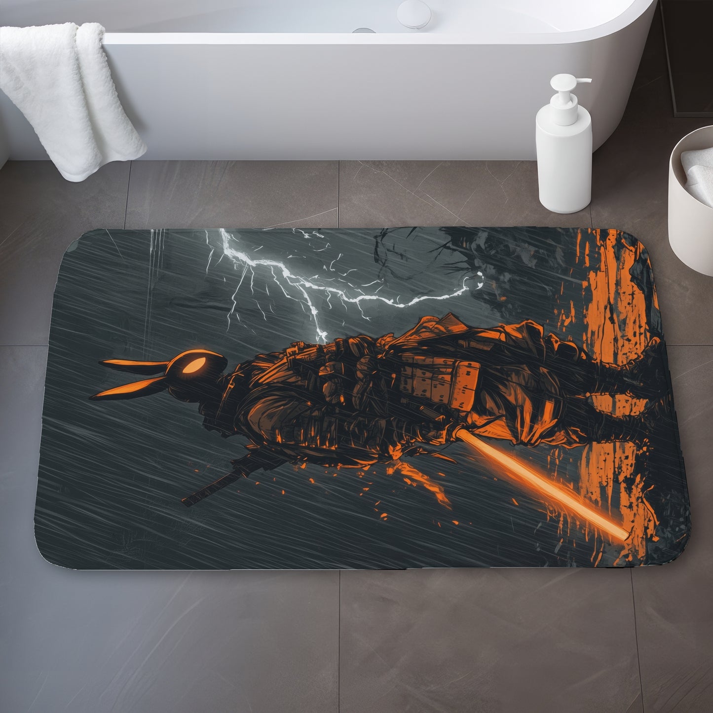 War machine - 17"x24" Bath mat