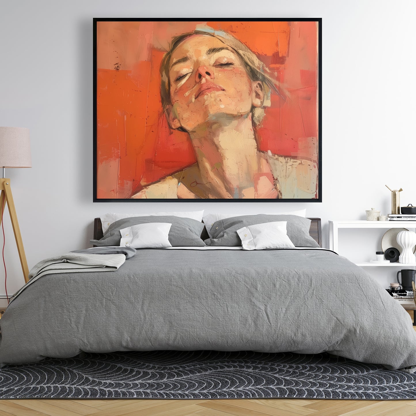 Relief - 24"x24" Framed canvas