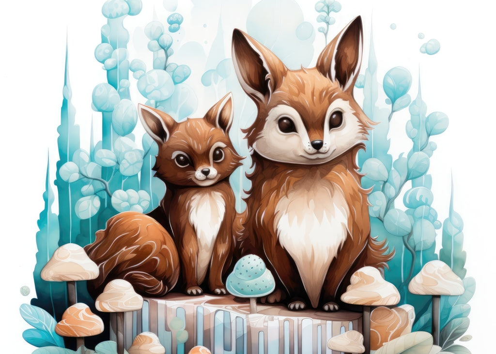 Two pals - 17"x24" Bath mat